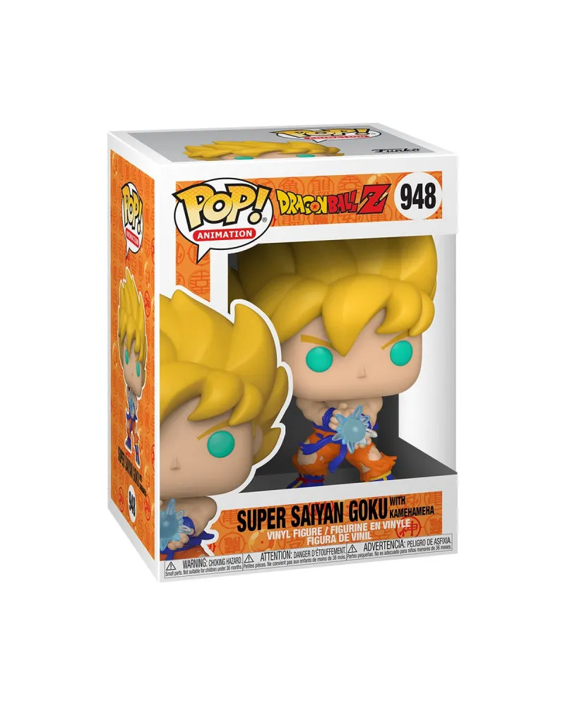 Bobble Figure Dragon Ball Z POP! - Goku With Kamehameha Wave 