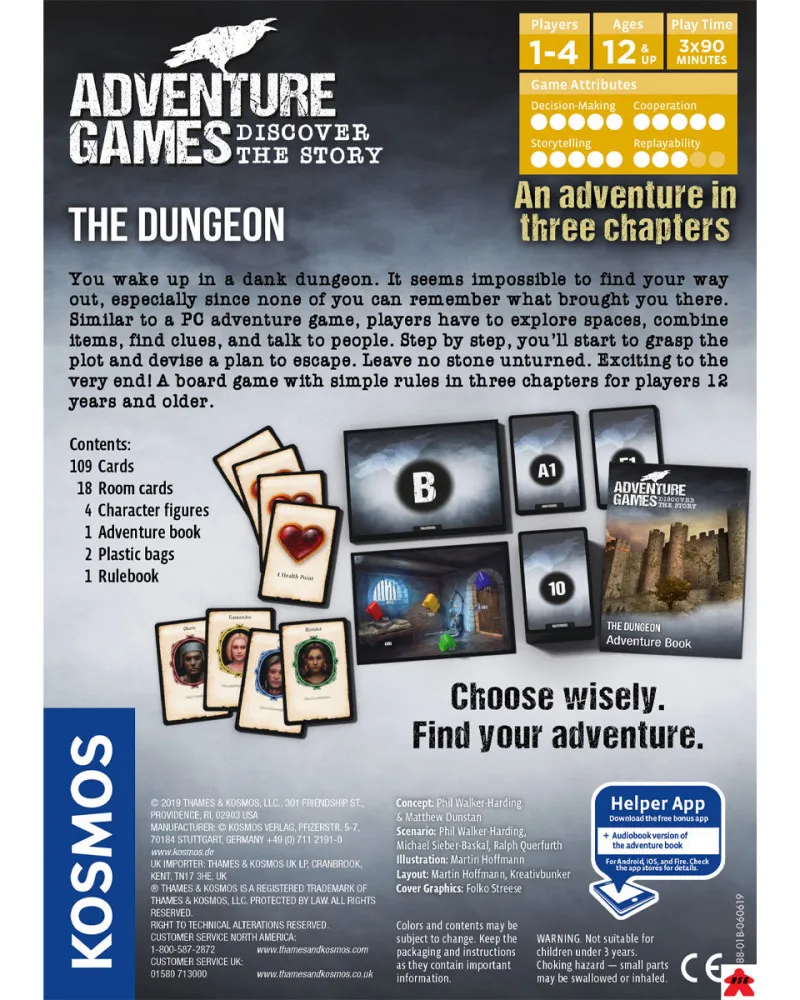 Društvena igra Adventure Games - The Dungeon 