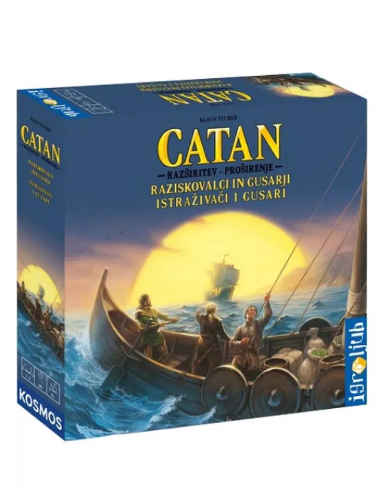 Društvena igra Catan - Istraživači i Gusari 