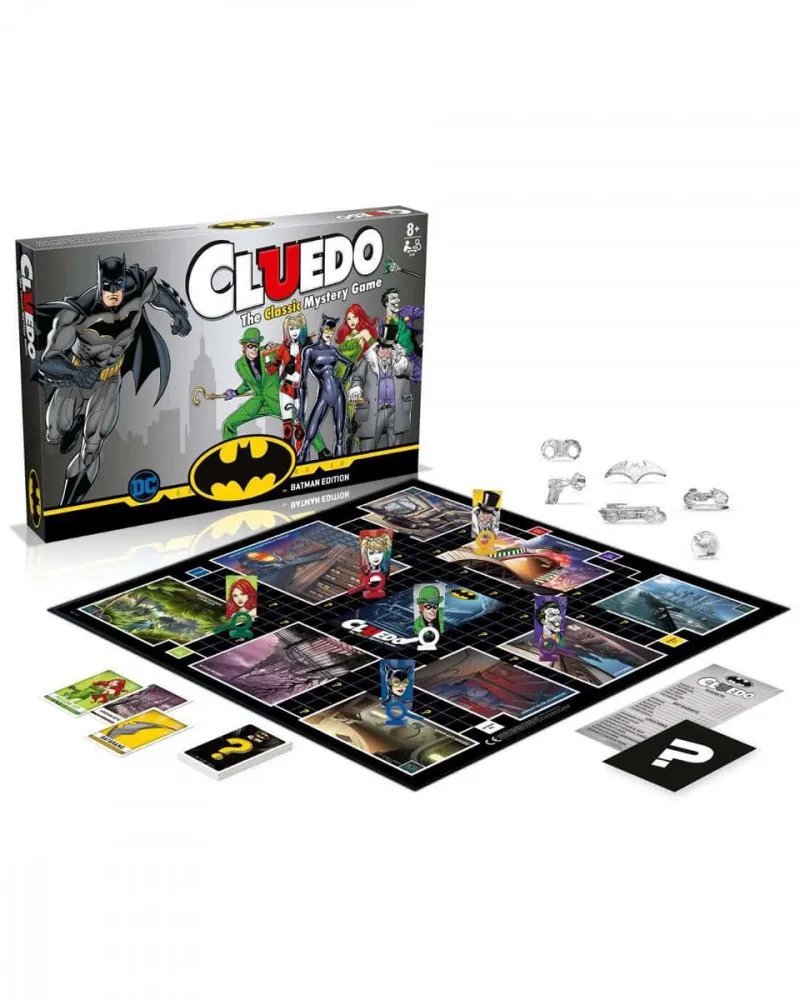 Društvena igra Cluedo - Batman Edition - The Classic Mystery Game 