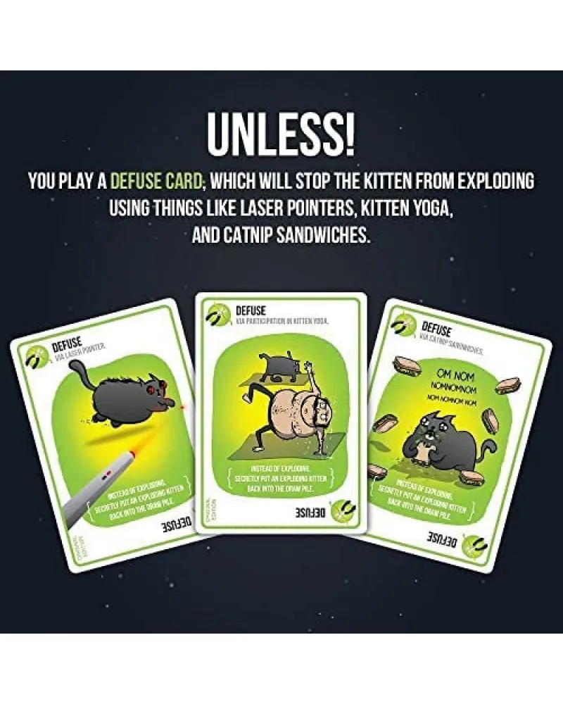 Društvena igra Exploding Kittens 1st Expansion - Imploding Kittens 