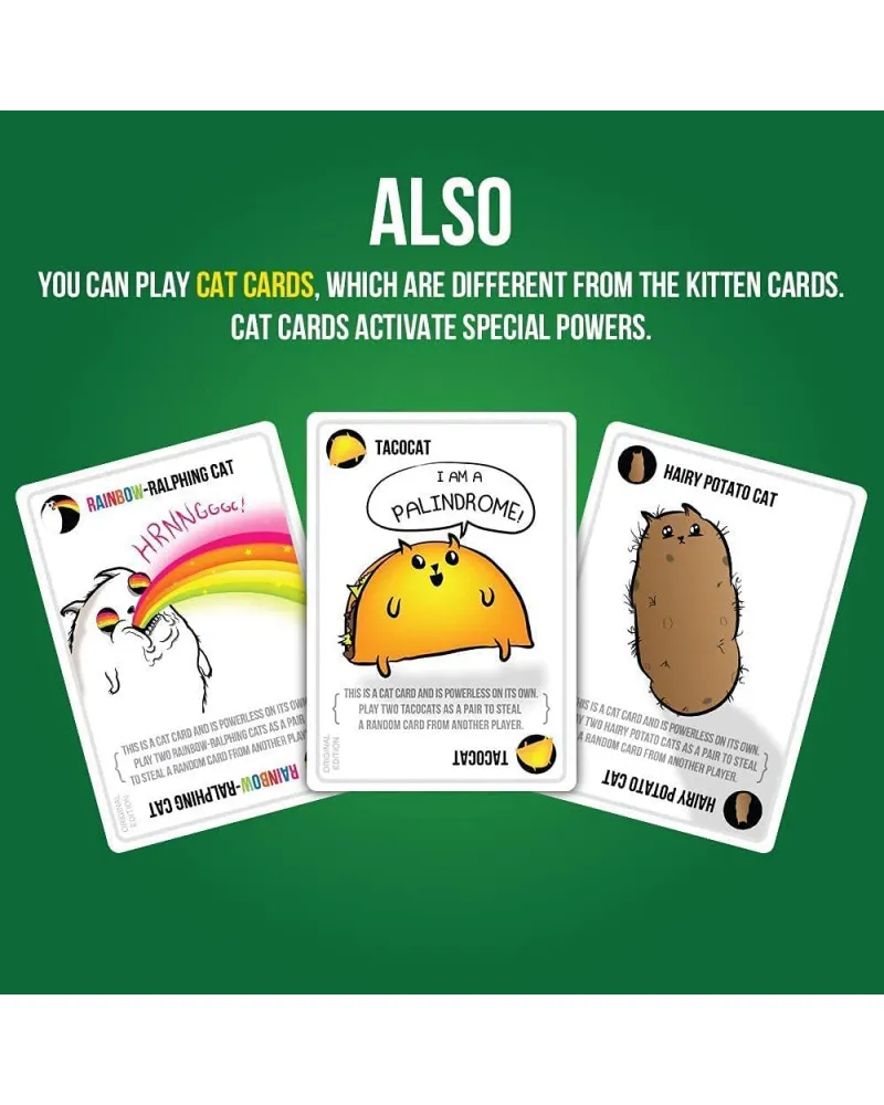 Društvena igra Exploding Kittens 2nd Expansion - Streaking Kittens 