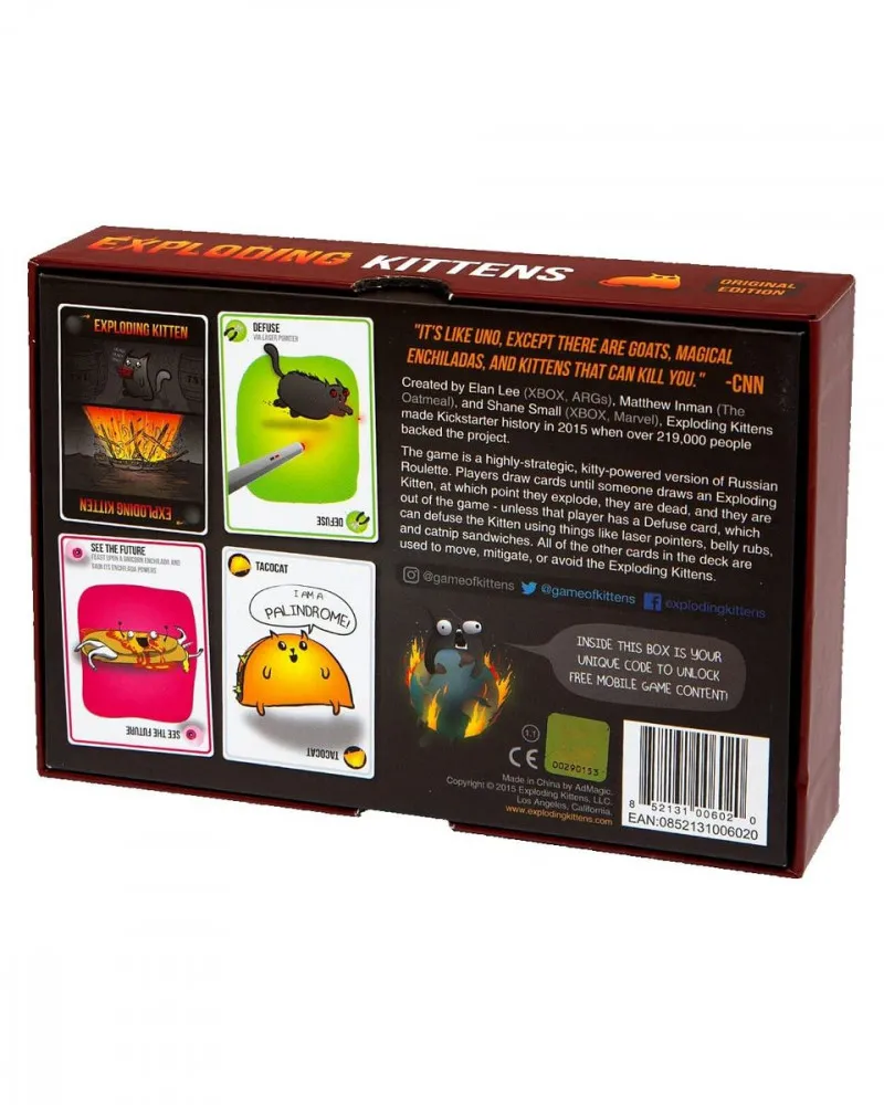 Društvena igra Exploding Kittens - Original Edition 