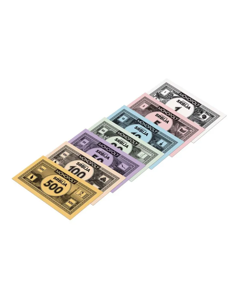 Društvena igra Monopoly - Čudesna Srbija 