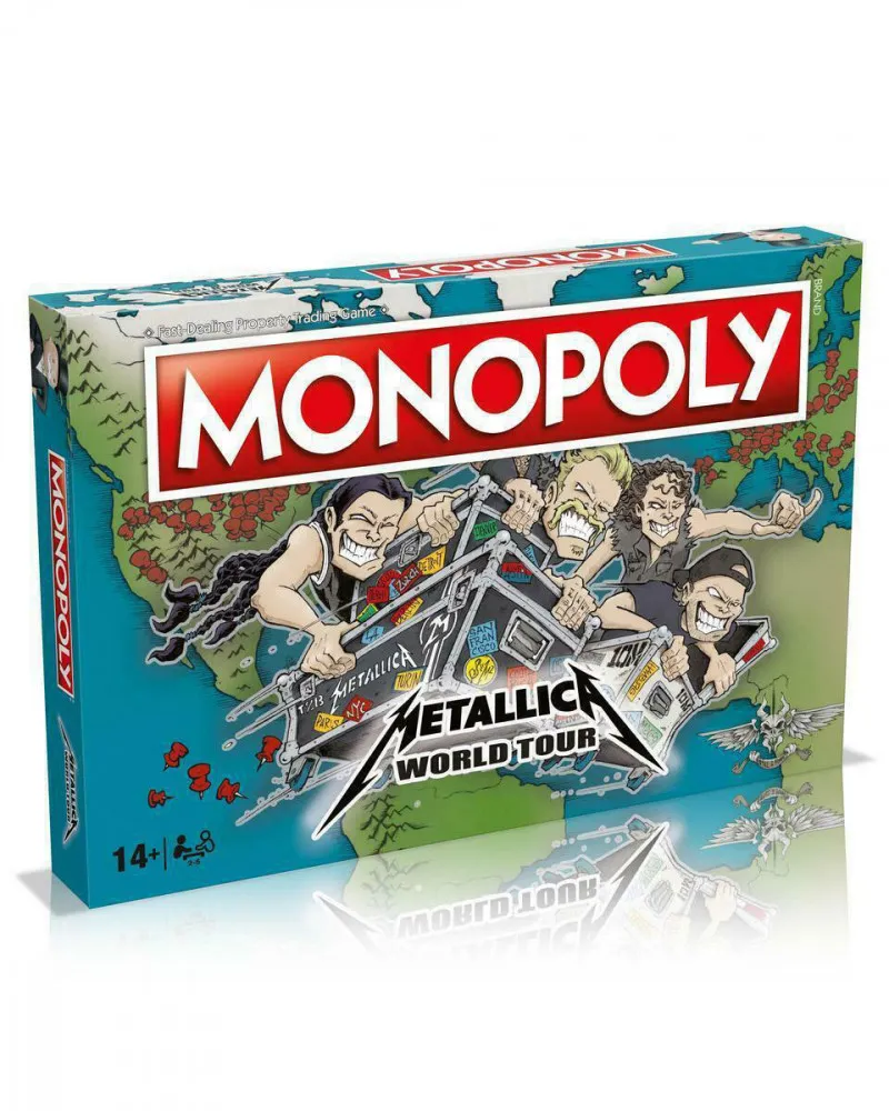 Društvena igra Monopoly - Metallica World Tour 