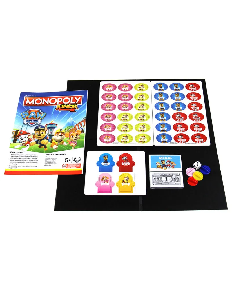 Društvena igra Monopoly Junior - Paw Patrol 