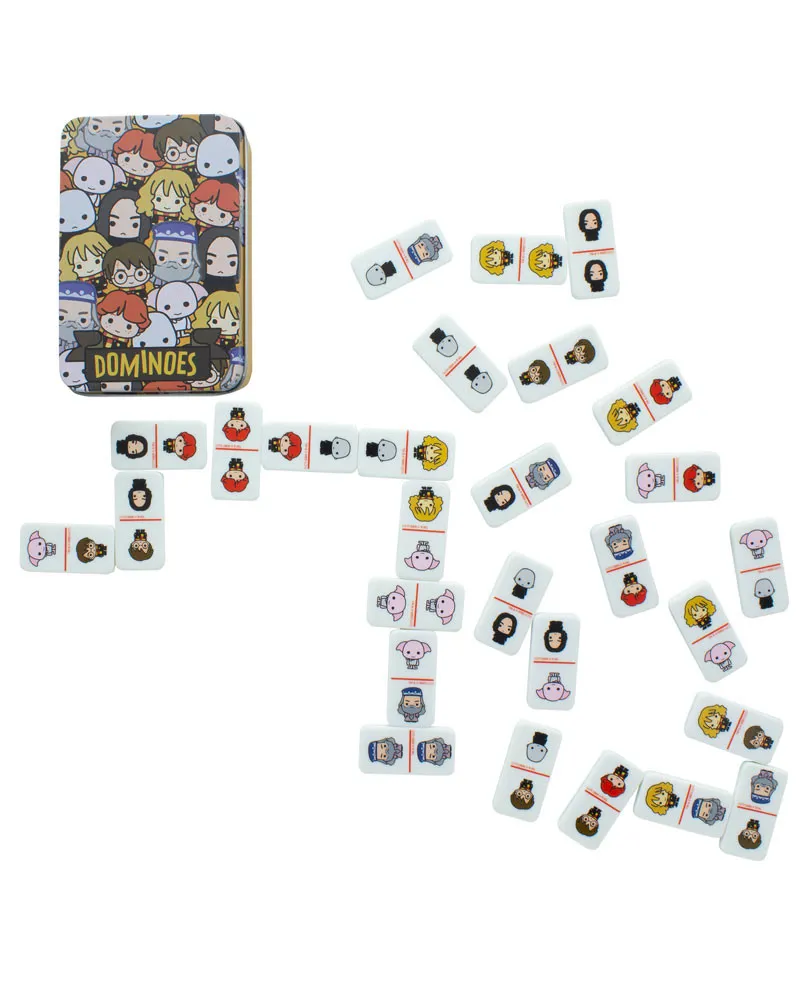 Društvena igra Paladone Harry Potter - Chibi Dominoes 