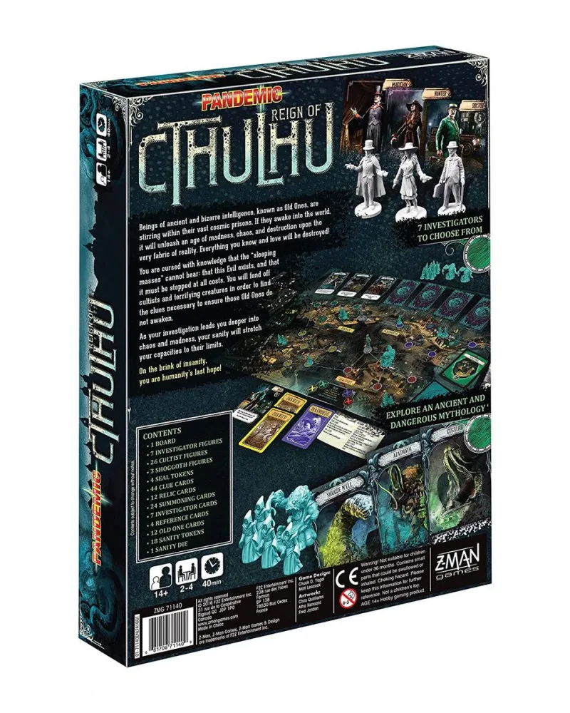 Društvena igra Pandemic: Reign of Cthulhu 