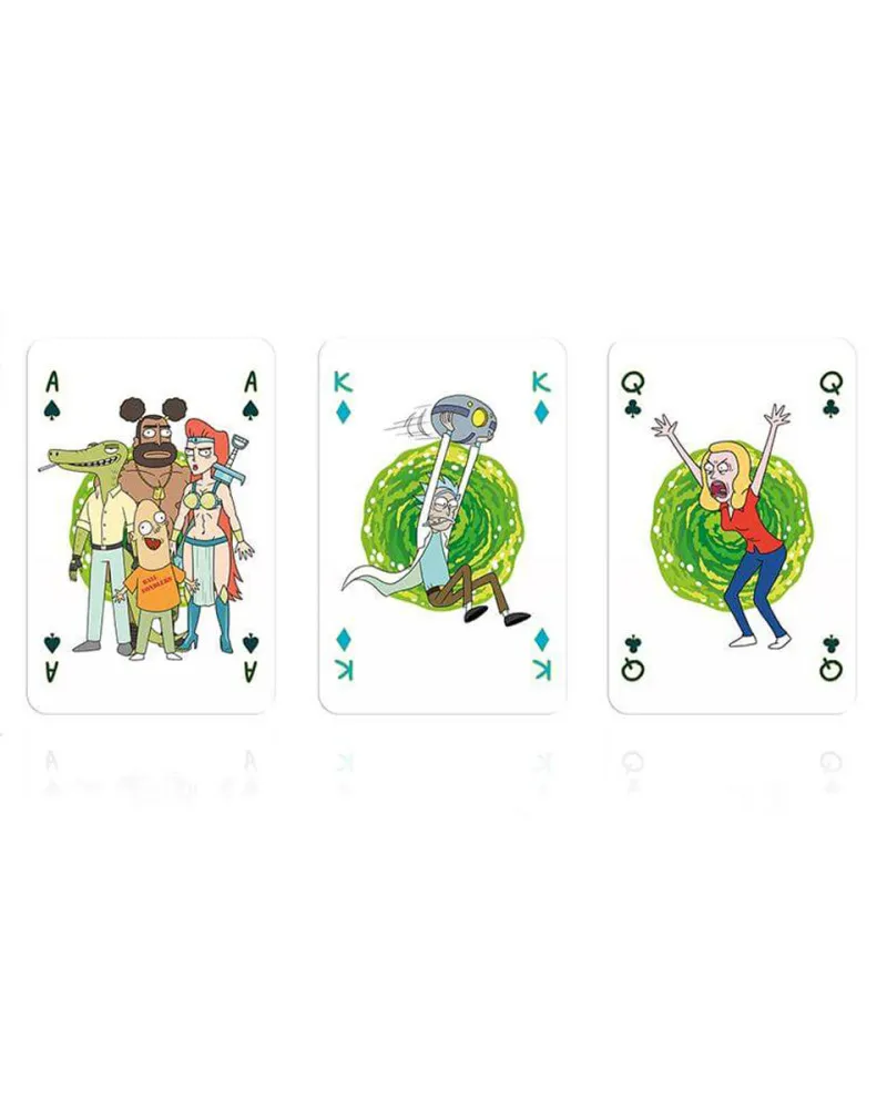Karte Waddingtons No. 1 - Rick and Morty - Playing Cards 