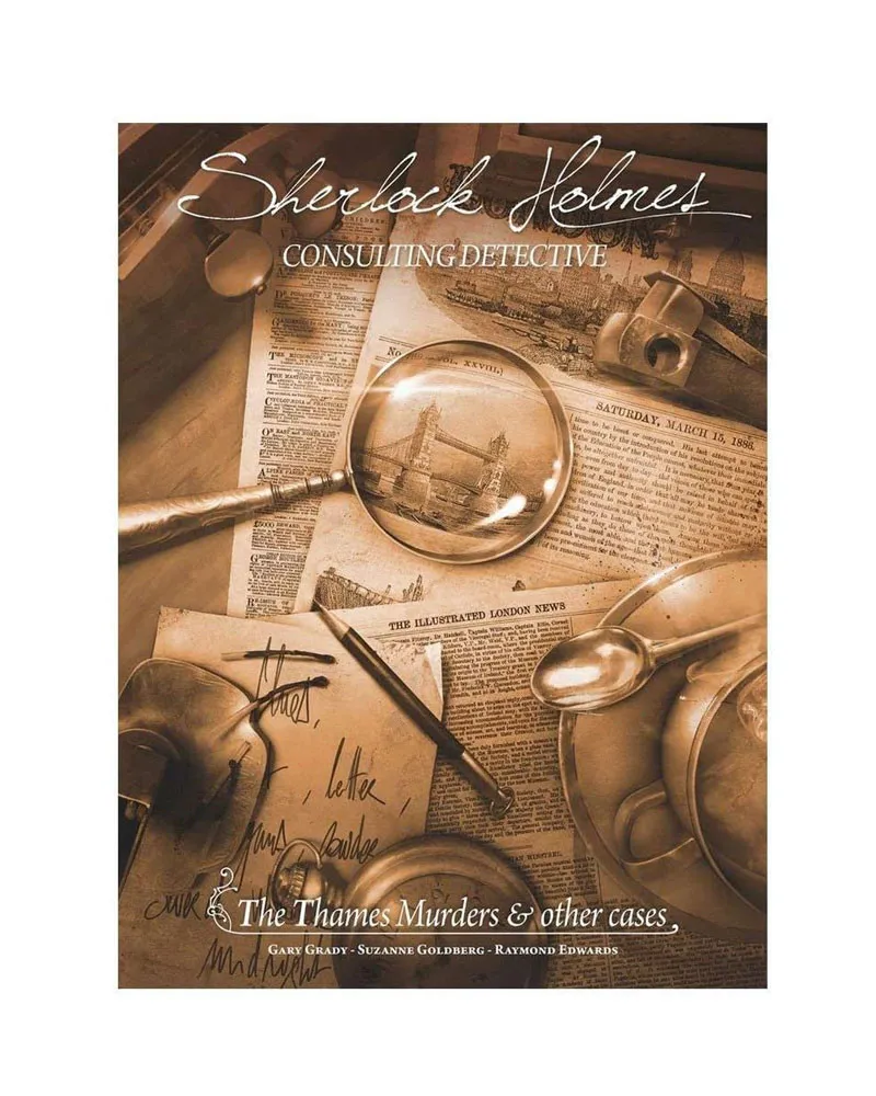 Društvena igra Sherlock Holmes Consulting Detective - Thames Murders (Eng) 