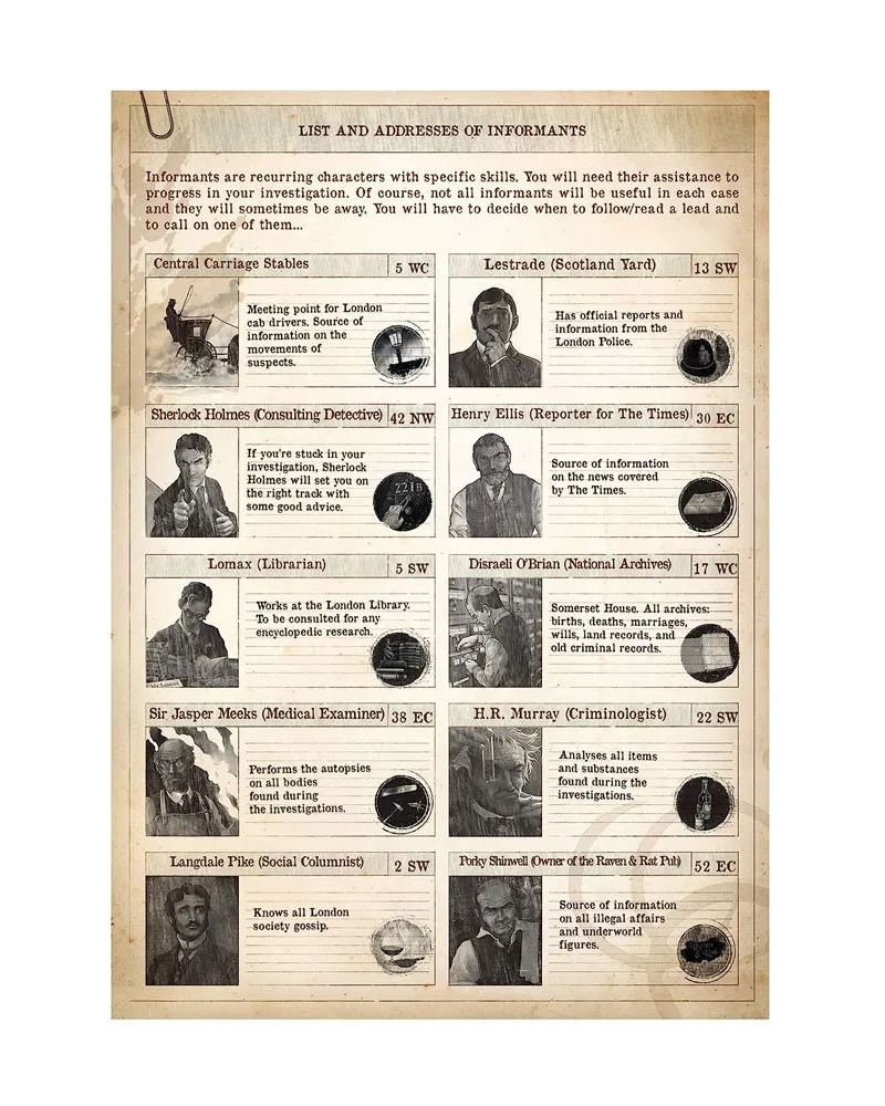 Društvena igra Sherlock Holmes Consulting Detective - The Baker Street Irregulars (Eng) 
