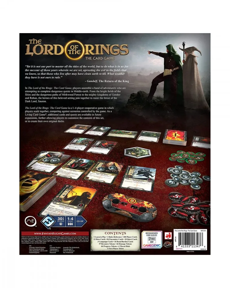 Društvena igra The Lord of the Rings - The Card 