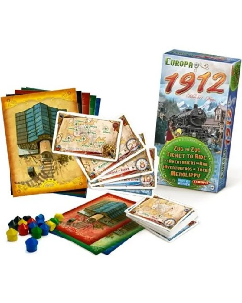 Društvena igra Ticket To Ride - Europa 1912 (Eng) 