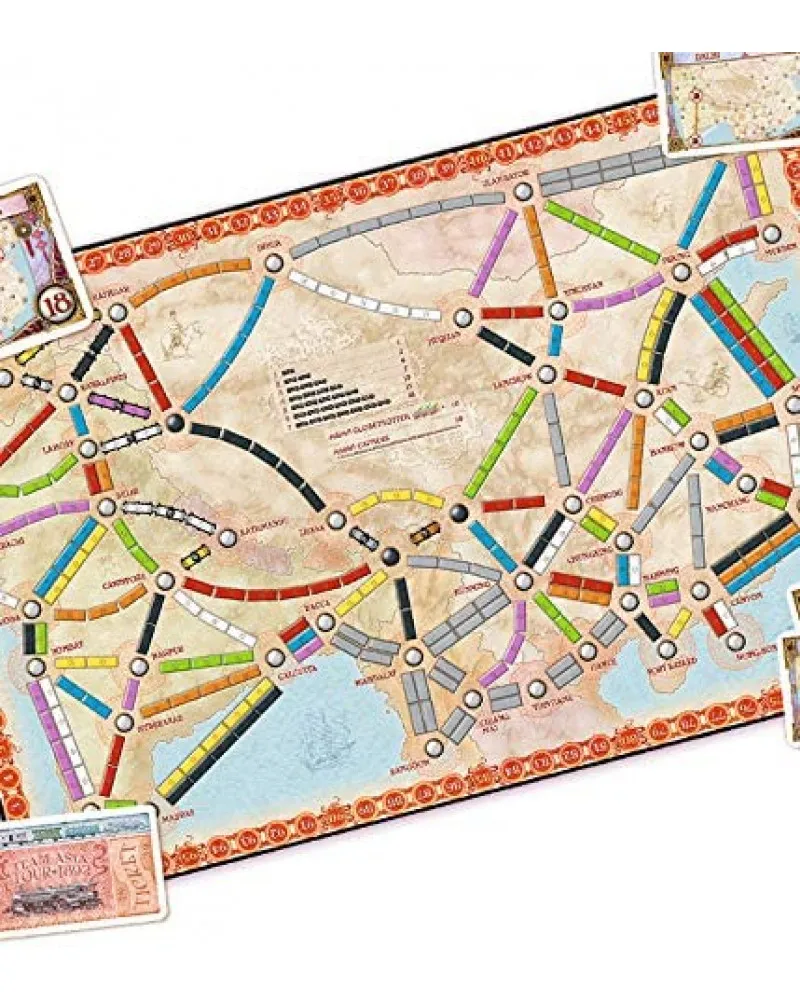 Društvena igra Ticket to Ride Asia 