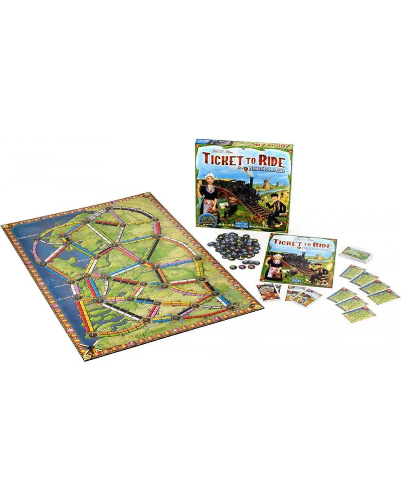 Društvena igra Ticket to Ride Nederland (Eng) 