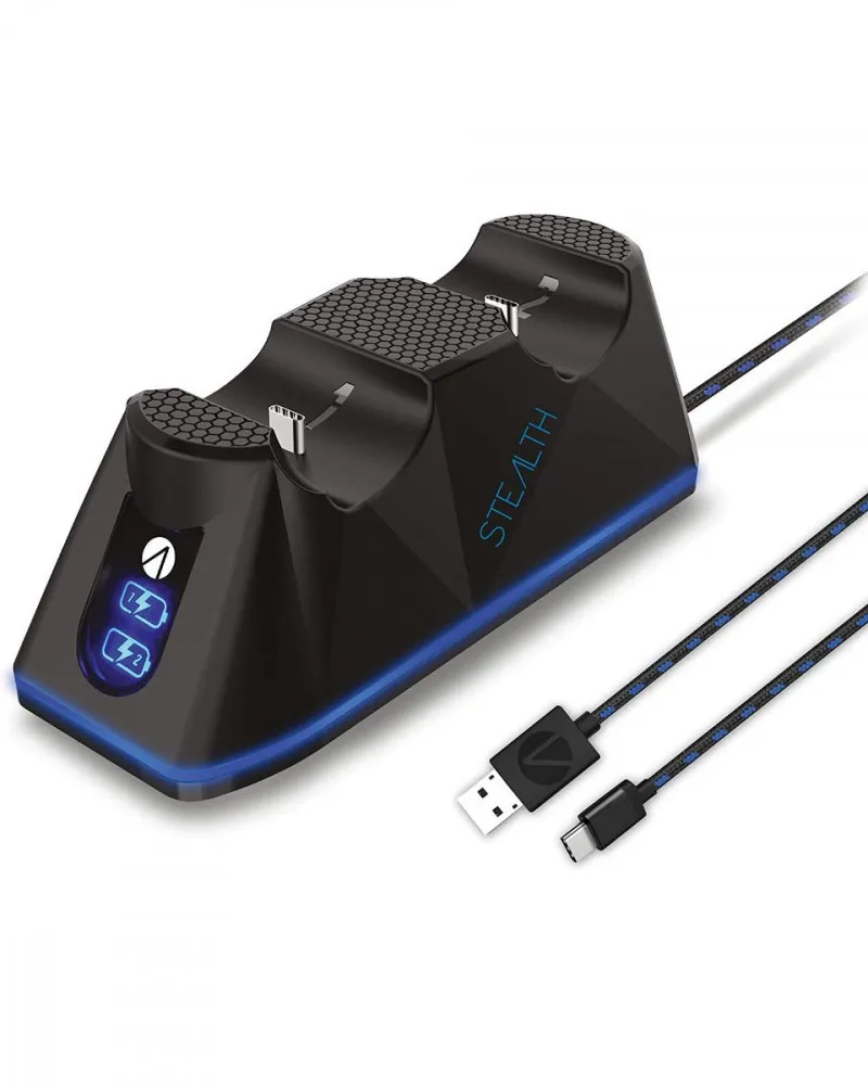 Dual Charging Stealth Dock Station Black C100 V 