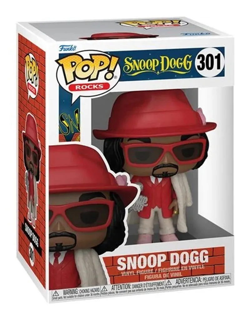 Bobble Figure Rocks - Snoop Dogg POP! - Snoop Dogg #301 