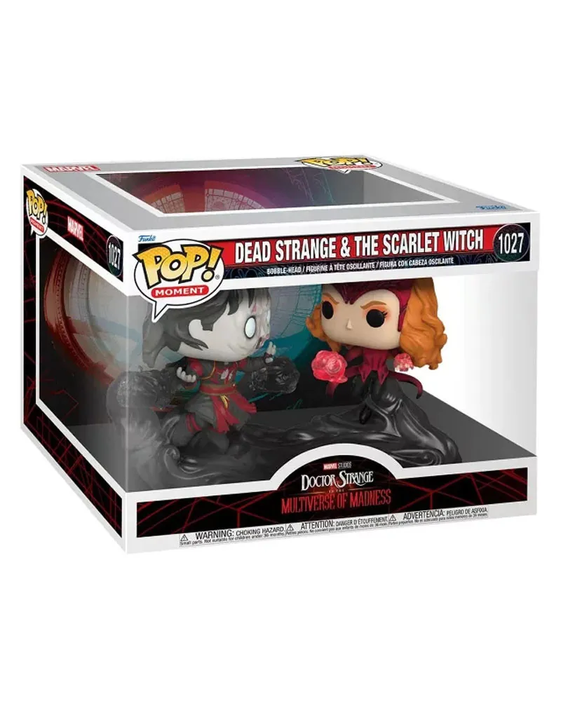 Bobble Figure Marvel - Doctor Strange in the Multiverse of Madness POP! - Dead Strange & The Scarlet Witch 