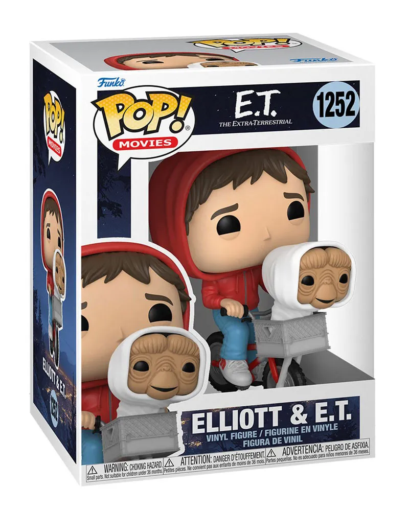Bobble Figure Movies - E.T. the Extra Terrestrial POP! - Elliott & E.T. 