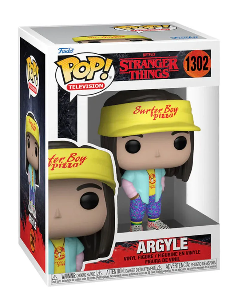 Bobble Figure Netflix Stranger Things Season 4 POP! - Argyle 