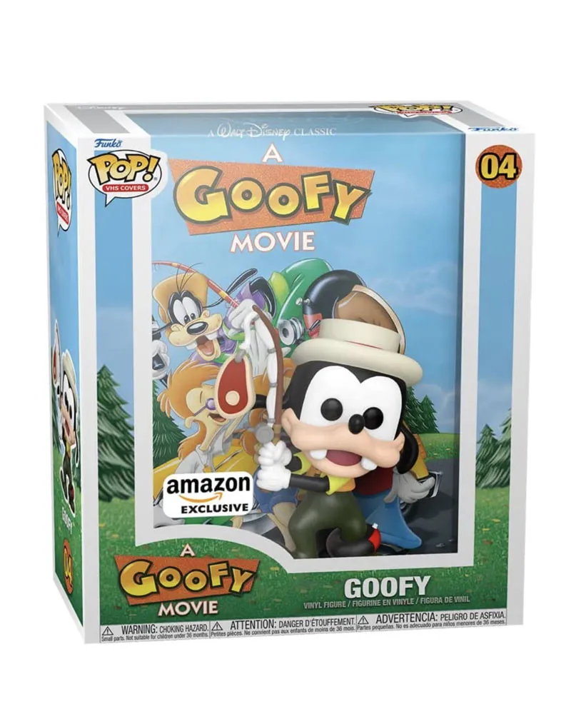 Bobble Figure VHS Covers POP! - A Goffy Movie - Goofy - Amazon Exclusive 