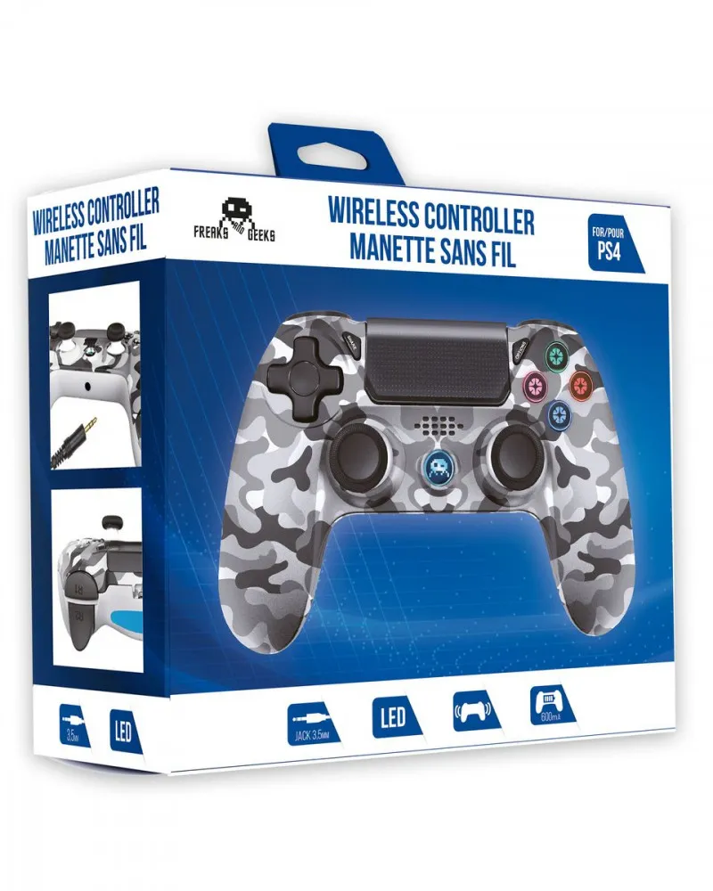 Gamepad Freaks and Geeks - Camo Grey - Wireless Controller 