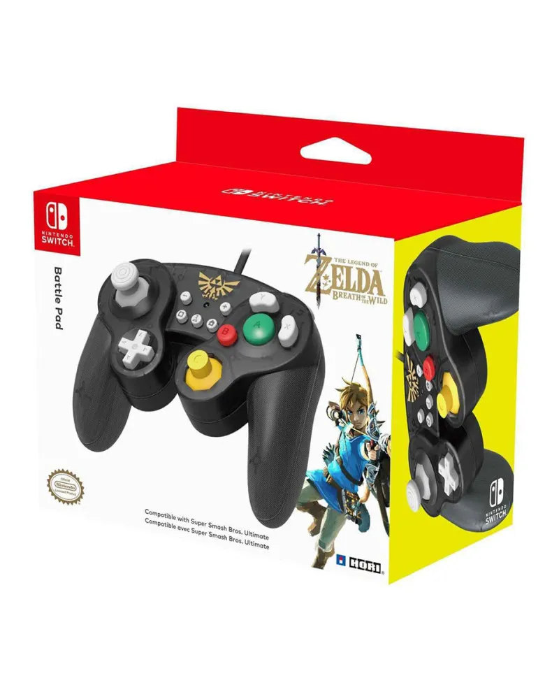 Gamepad HORI Battle Pad - The Legend of Zelda - Breath of the Wild 