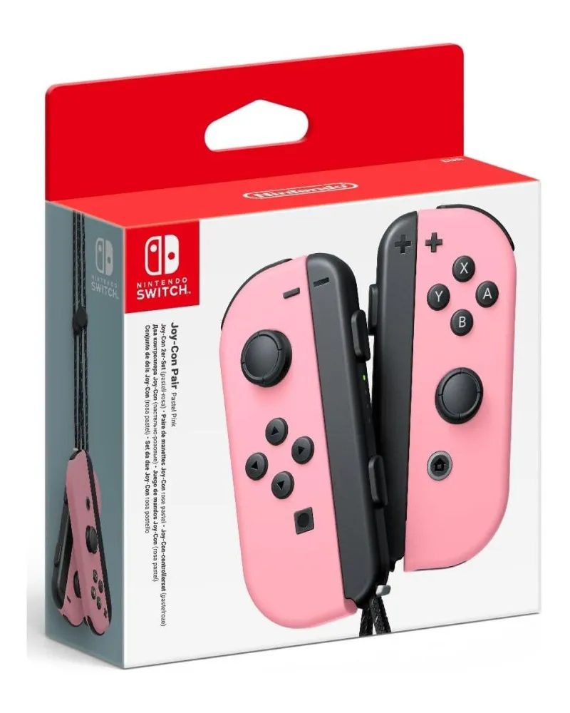 Gamepad Joy-Con Pair - Pastel Pink 