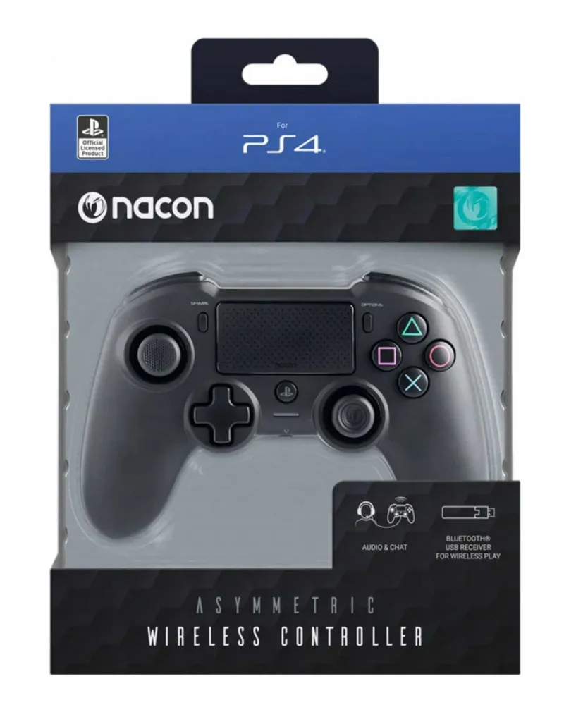 Gamepad Nacon Asymmetric Wireless Controller - Black 