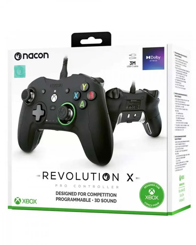 Gamepad Nacon Revolution X Pro Controller - Black 