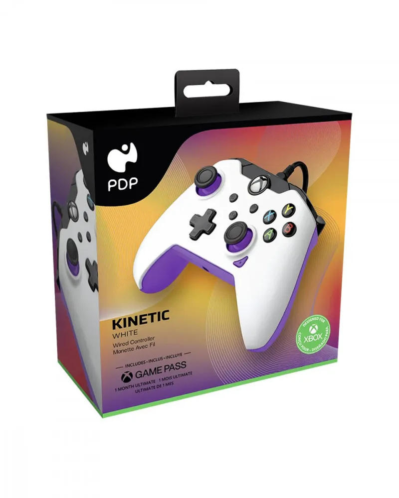 Gamepad PDP Kinetic White Purple 