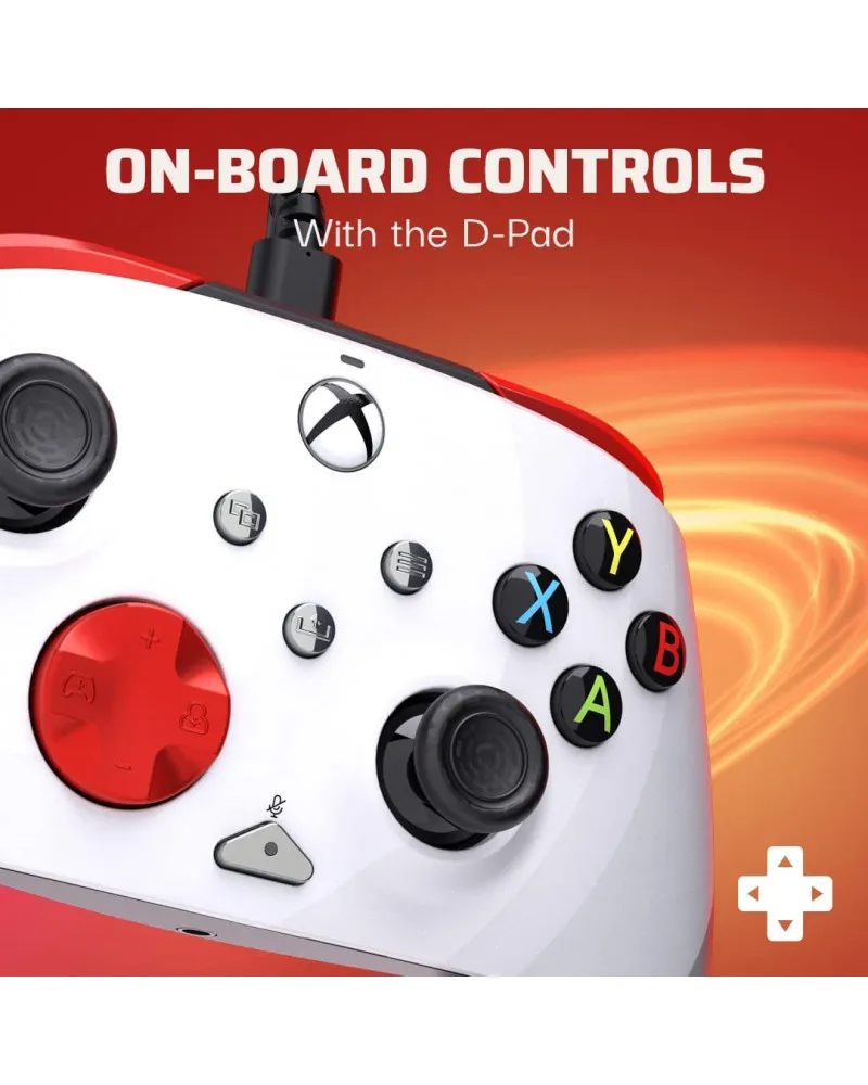Gamepad PDP Rematch Radial White 