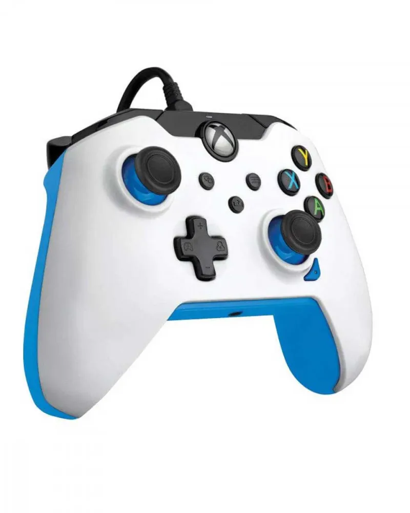 Gamepad PDP Wired Controller - ION White - Blue 