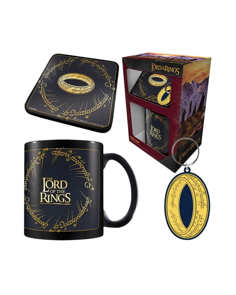 Gift Set - Lord of the Rings - Šolja, Notes & Privezak 