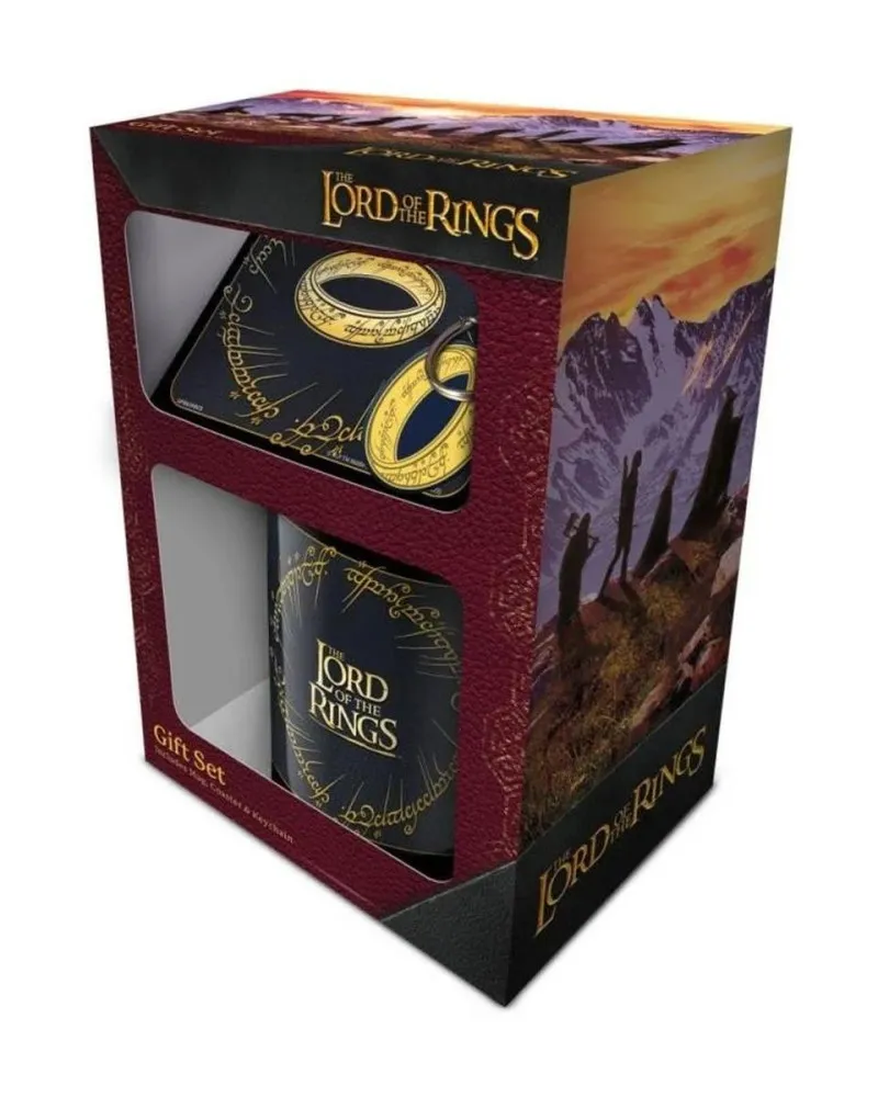 Gift Set - Lord of the Rings - Šolja, Notes & Privezak 