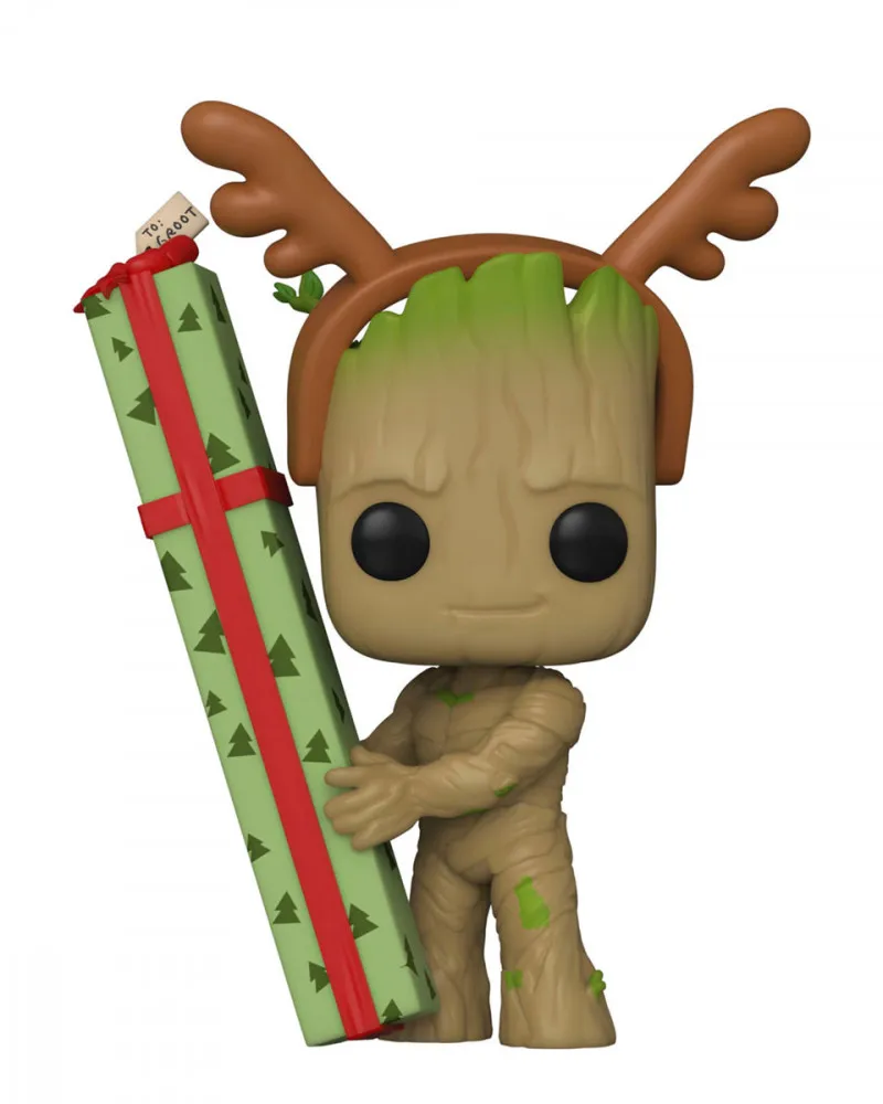 Bobble Figure Marvel - Guardians of the Galaxy POP! Holiday Special - Groot 