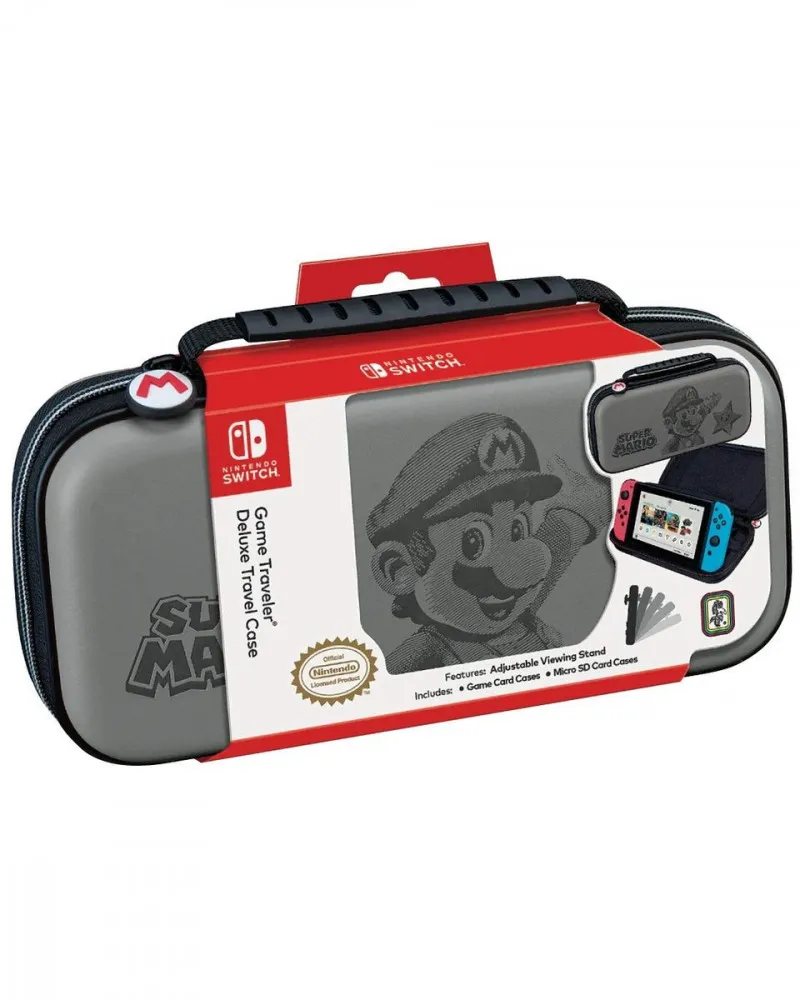 Torbica BigBen Deluxe Travel Case - Super Mario - Gray 