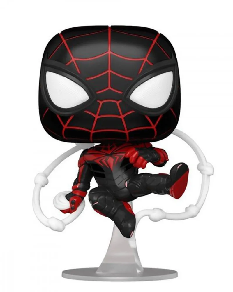 Bobble Figure Marvel - Spider-Man POP! - Miles Morales - Advance Tech Suit 