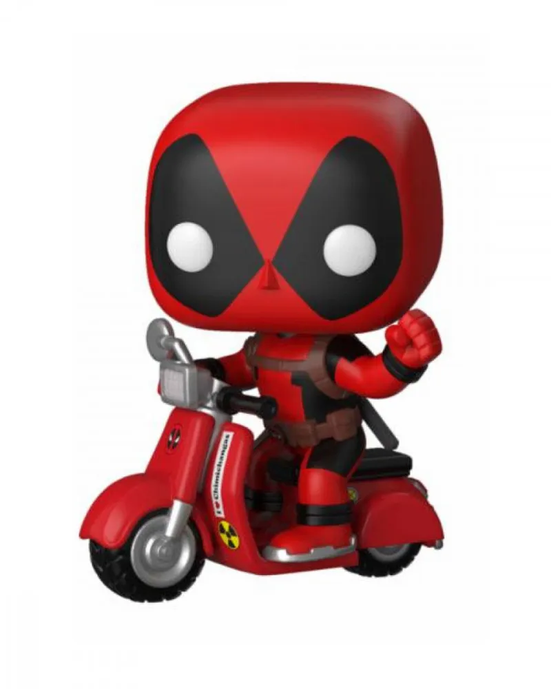 Bobble Figure Deadpool POP! - Deadpool On Scooter 