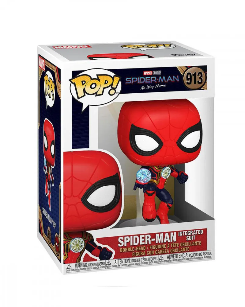 Bobble Figure Marvel - Spider-Man POP! No Way Home - Spider-Man Integrated Suit 