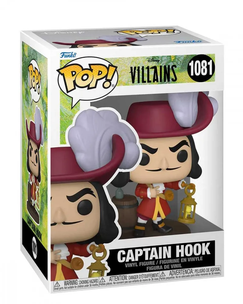 Bobble Figure Disney - Villains POP! - Captain Hook 