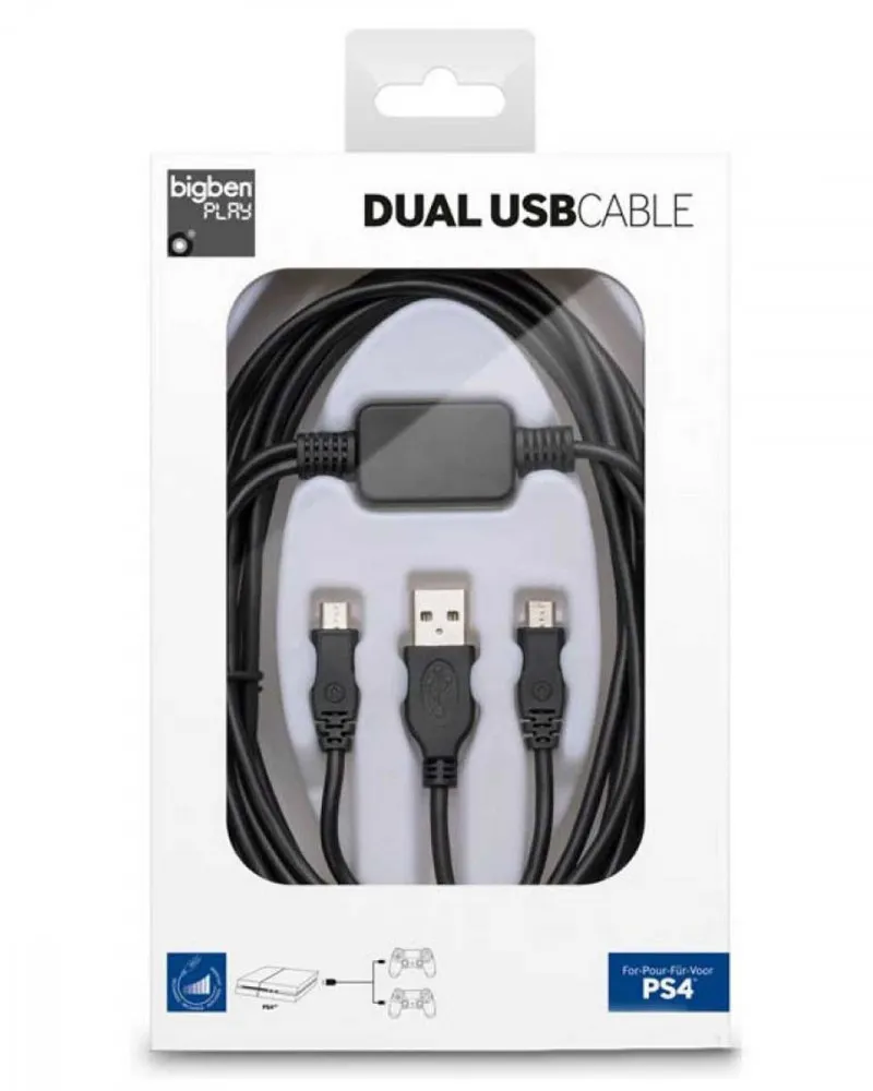 Kabl BigBen Dual USB Cable 