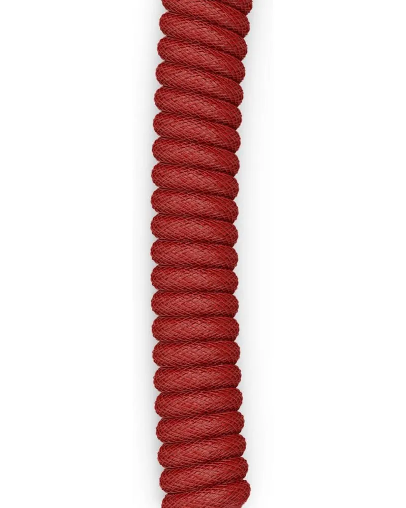 Kabl Glorious Coiled Cable USB-C - Crimson Red 