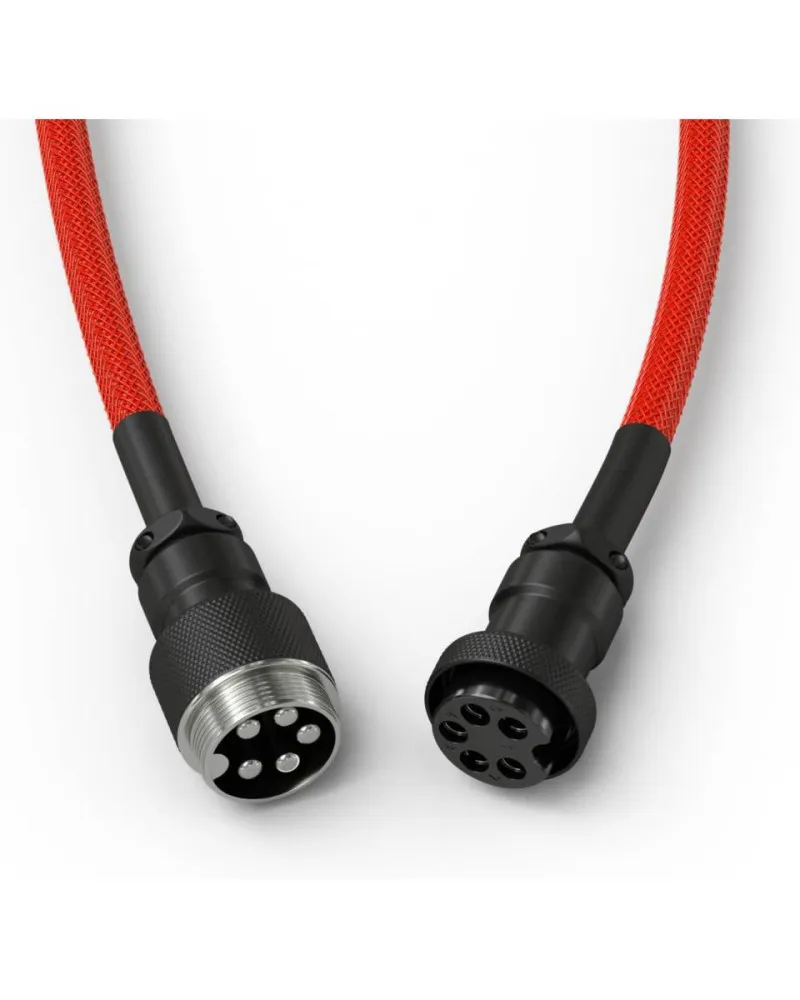 Kabl Glorious Coiled Cable USB-C - Crimson Red 