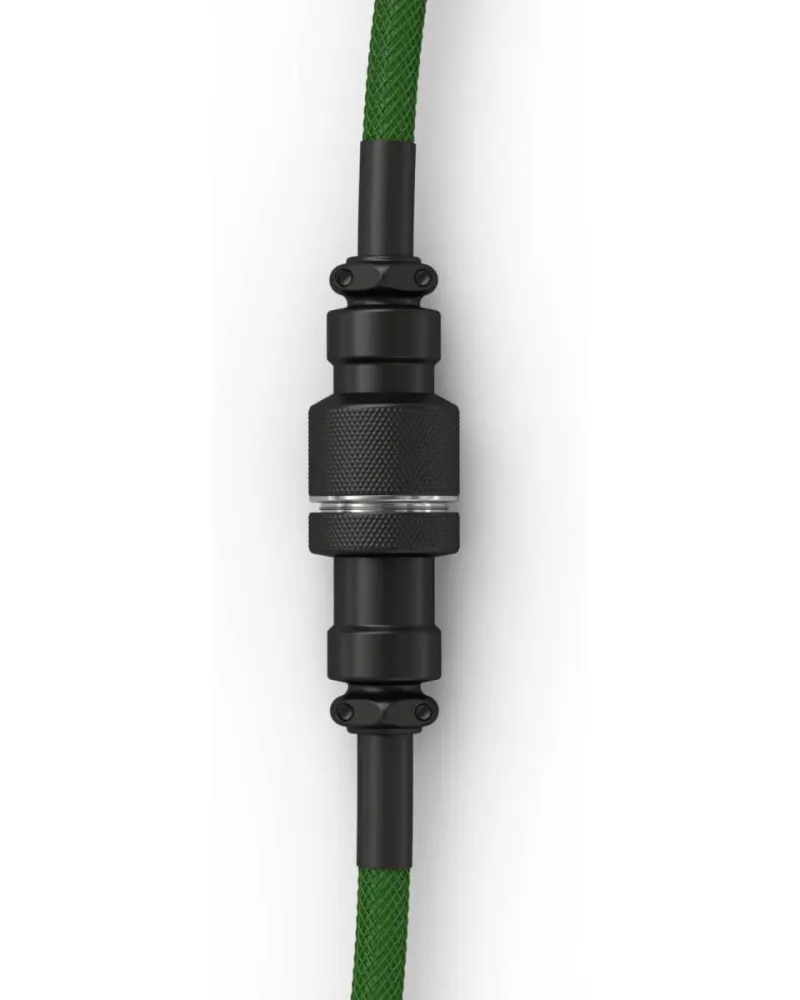 Kabl Glorious Coiled Cable USB-C - Forest Green 