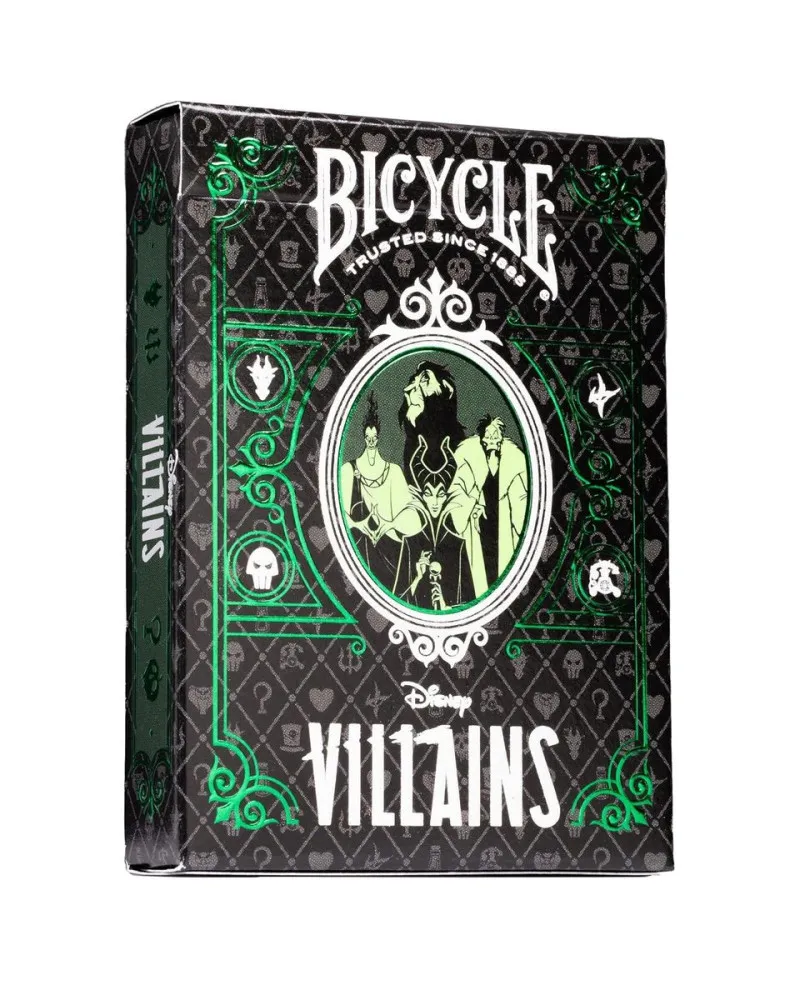 Karte Bicycle Disney - Purple & Green Villians  - Playing Cards 