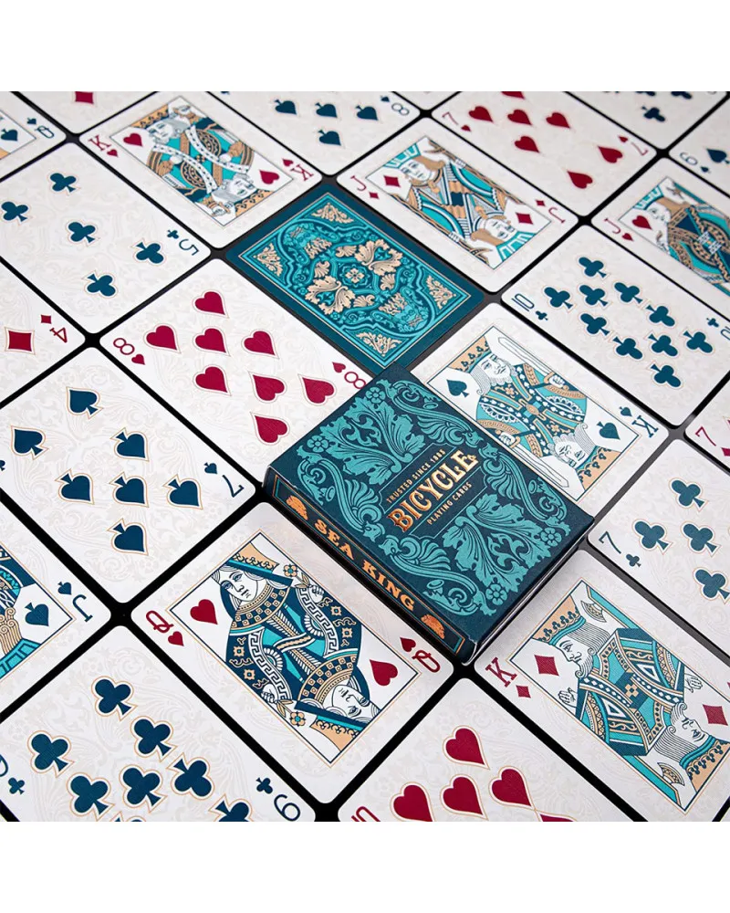 Karte Bicycle Creatives - Sea King - Playing Cards 