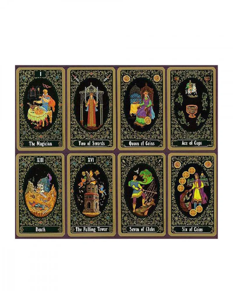 Karte Modiano - Tarot - Russian Tarot of St. Petersburg by Yury Shakov 