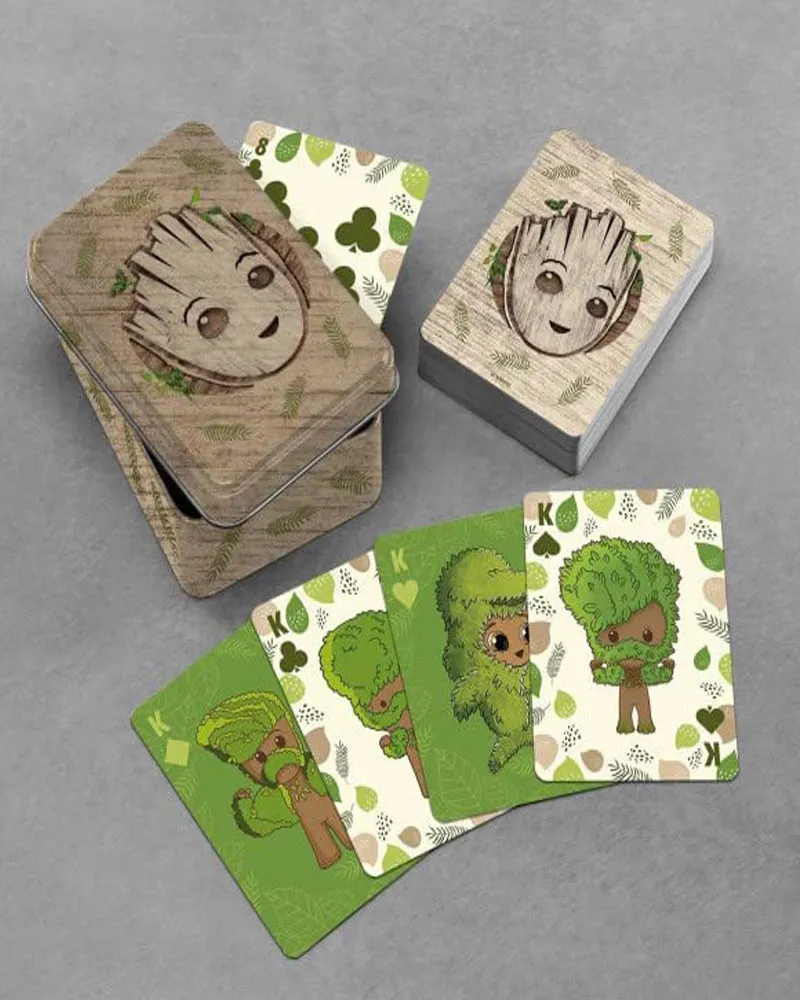 Karte Paladone - Guardians Of The Galaxy - Groot - Playing Cards 