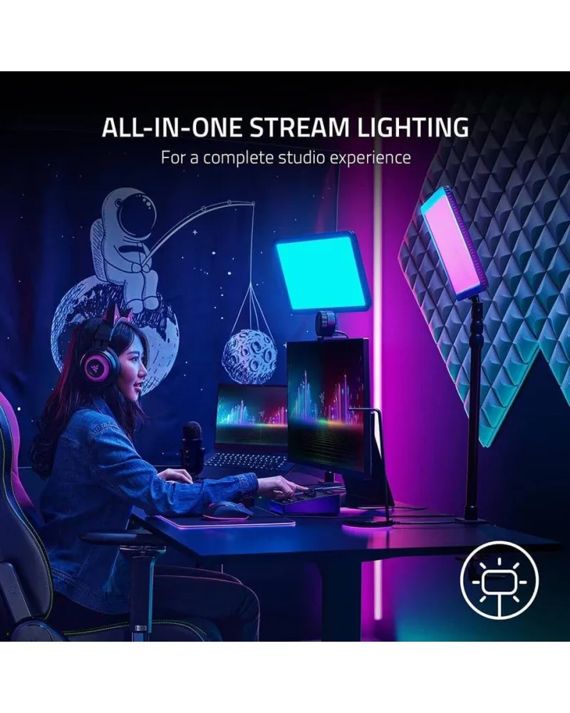 Key Light Chroma - All-in-one lighting kit for streaming 